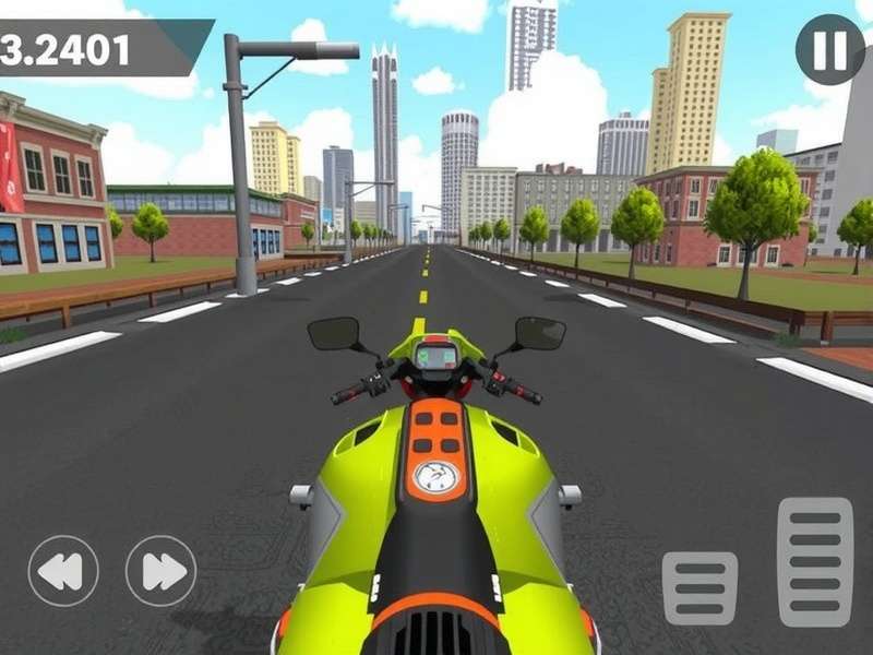 Scooty Urban Rush Game Screenshot